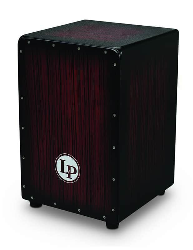 Latin Percussion LPA1332-SBS Aspire Accent Dark wood Streak Cajon image 1