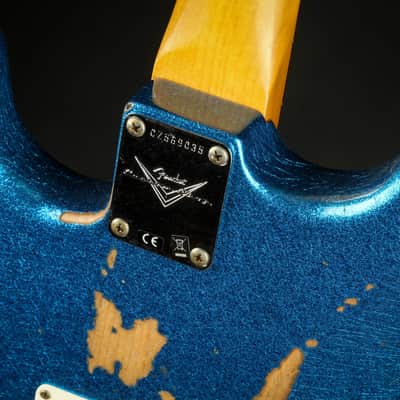 2023 - Fender Custom Shop 1967 Stratocaster Heavy Relic - Blue Sparkle image 12