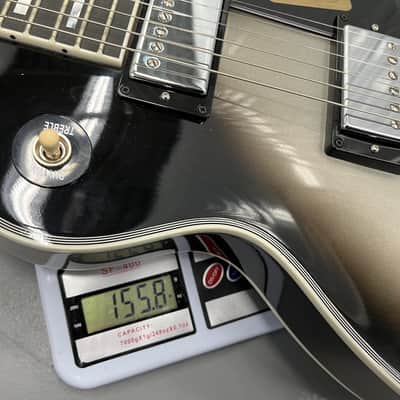 Gibson Les Paul Custom 2017 SilverBurst Custom Shop Case COA Papers Goodies American Made in USA_245 image 23