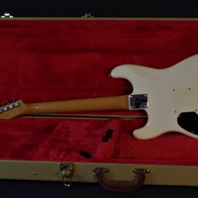 ST. BLUES Eliminator 1 "Billy Gibbons" 1984 White. Strings & Things Workshop. VERY RARE Plays Great image 24