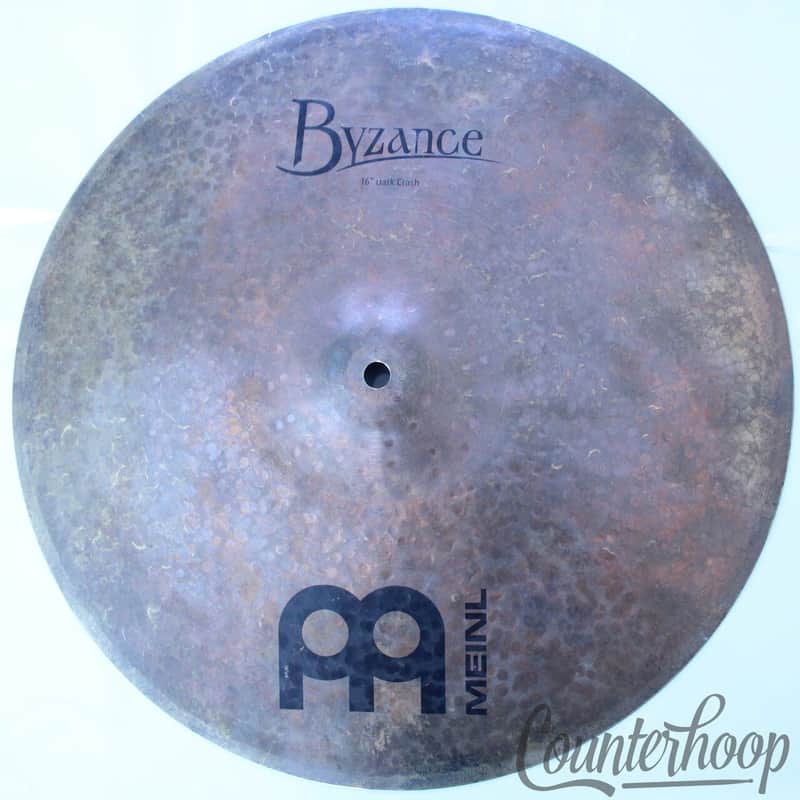 *Meinl 16" Byzance Dark Crash 1067g Thin Cymbal Hand Hammered Turkey B20 Bronze* image 1