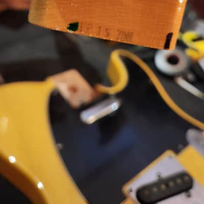 2011 Fender 60th Anniversary Telecaster Blackguard Blonde w/ OHSC | Limited Edition image 22
