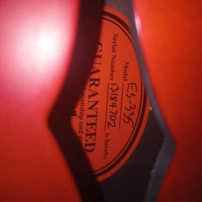 Gibson ES-335 Dot 2006 - 2014 - Satin Red image 5