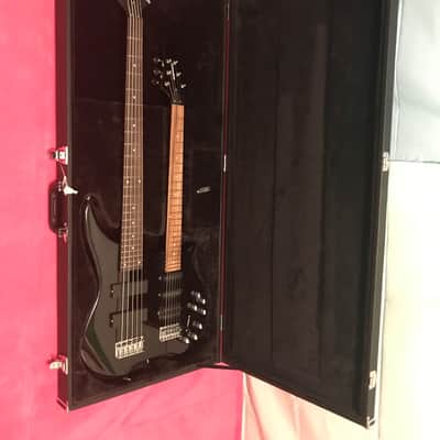 NEW DOUBLE NECK GUITAR BASS COMBO SIX STRING GUITAR FIVE BASS HARDE CASE INCLUDED TWO INPUT JACKS image 11