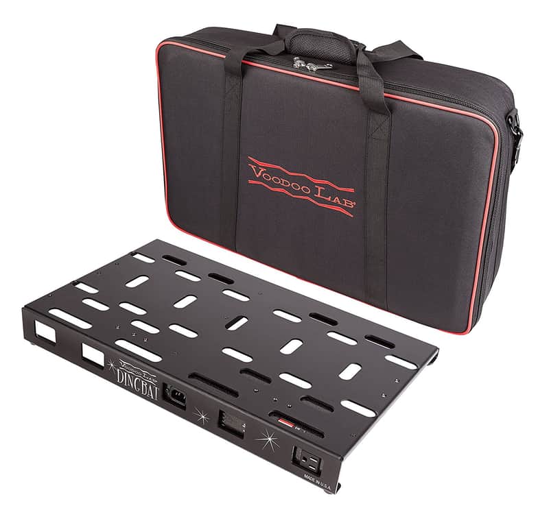 Voodoo Lab DBMM Dingbat Medium Pedalboard Power Package w/ Pedal Power Mondo, Gig Bag image 1