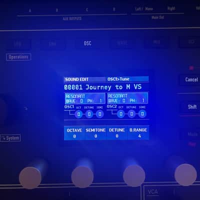 Waldorf M 8-Voice Wavetable Desktop Synthesizer 2021 - Present - Blue image 5