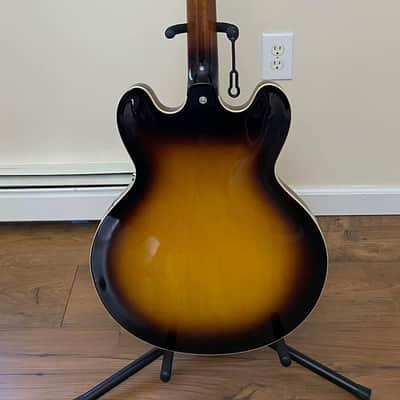 Gibson ES-335 Dot Fat Neck 2010 Antique Vintage Sunburst image 3
