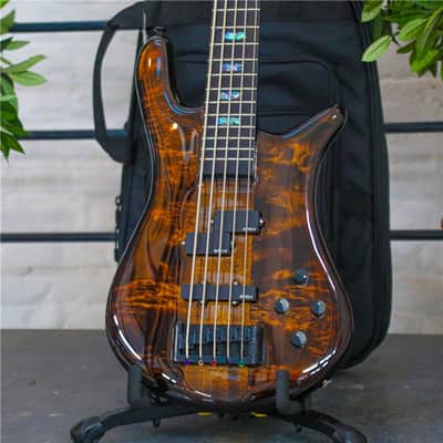 SPECTOR Euro 5 Custom Limited Edition Tiger Eye Burst image 1