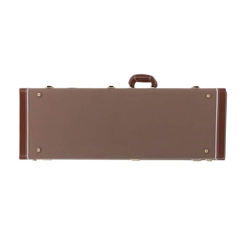 Profile PRC325 Electric Guitar Case - Brown Leather image 1