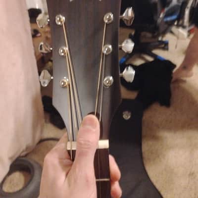 Guild Westerly Collection D-240E Flamed Mahogany with Pau Ferro Fretboard 2019 - Present - Natural image 2