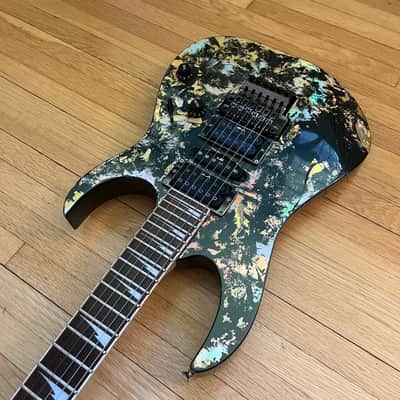 Light Relic Holoflash Ibanez RG570 MIJ Fujigen MII HSH Edge Shredder like RG550 image 4
