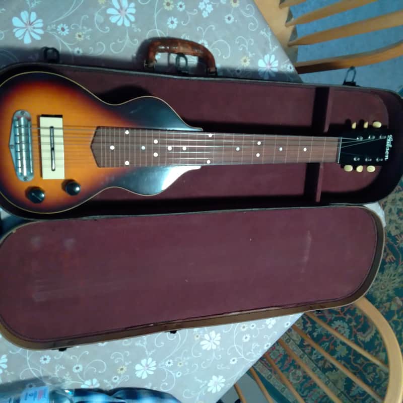 30's 40's Gibson EH100 or 150 Lap Steel Electric Guitar w/case Round Neck 'SEE VIDEO' image 1