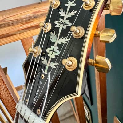1989 Epiphone Emperor Sunburst Hollow body Guitar image 12