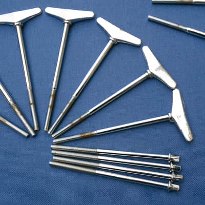 Pearl BLX MLX T-rods Tension Rods Bass Drum 90s Pack of 20 image 7
