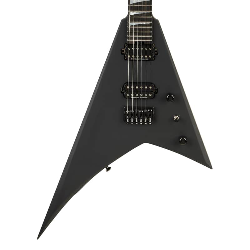 Used Jackson American Series Rhoads RR24 HT Electric Guitar - Satin Black image 1
