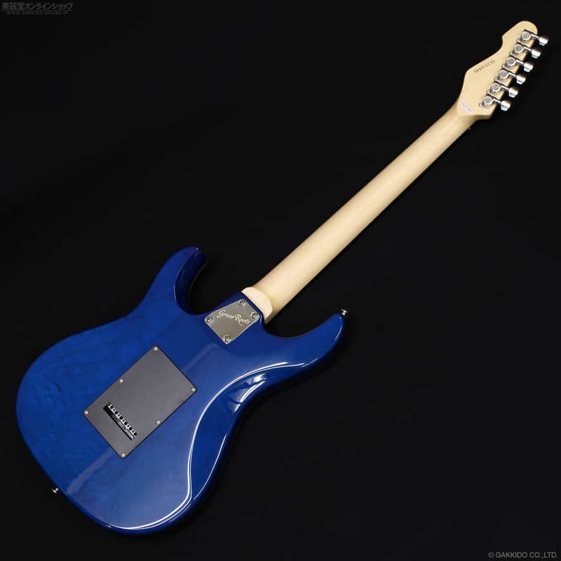 GrassRoots by ESP G-SN-CTM Snapper Custom, See Thru Blue | Reverb
