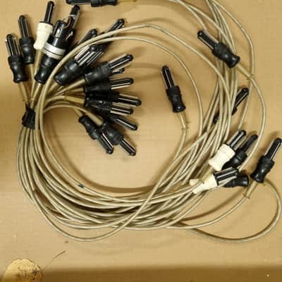 Vintage patchbay, big tuchell '70 - 4 boards, patches image 5