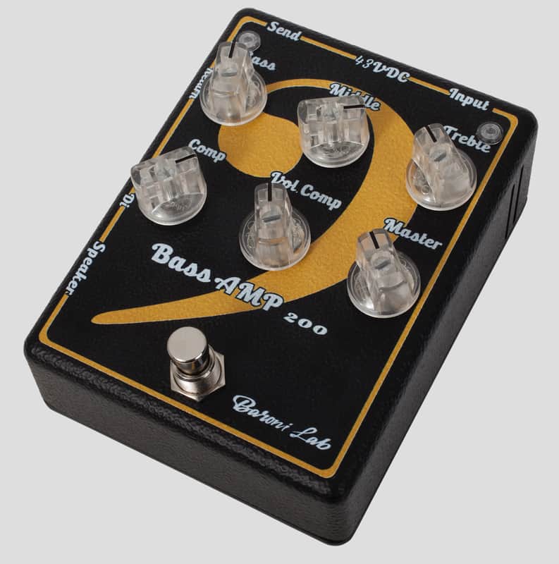 Baroni Lab Miniamp BASS (200W Stompbox BASS amp) image 1