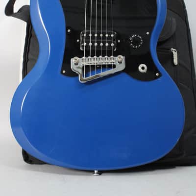 2011 Gibson Melody Maker SG Satin Blue w/ Gig Bag image 2