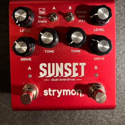 MINT Strymon Sunset Dual Overdrive 2017 - Present - Red image 1