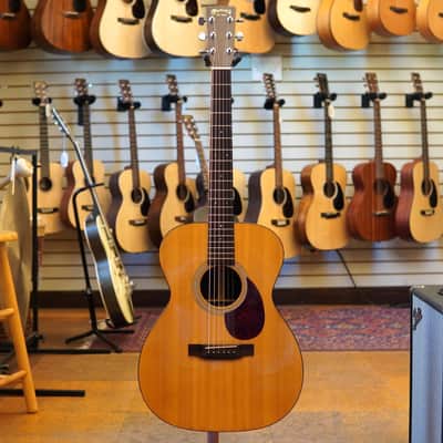 Martin OM-21 Sitka Spruce/East Indian Rosewood Acoustic Guitar 1995 w/Active Piezo Pickup, Hard Case image 4