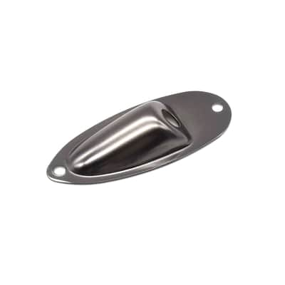 KD By AxLabs Jack Plate for Strat-style Guitars - Black Nickel image 1
