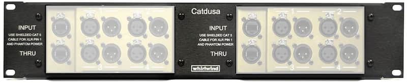 Whirlwind CATDUSA 2R Kit for Snake Box 2 Space Rack Mount Housing Unit image 1