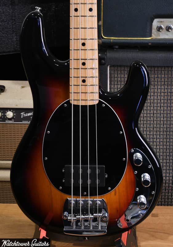 Ernie Ball Music Man Retro '70s StingRay Special 4 String Vintage Sunburst image 1