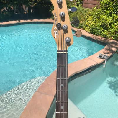 G&L Tom Hamilton 2015 Custom Blue Sparkle image 5