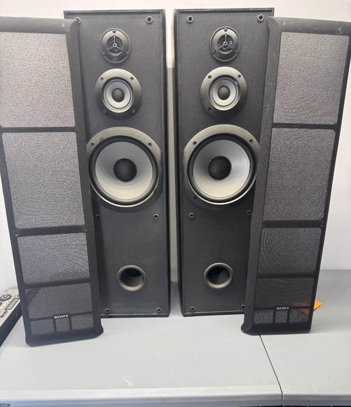 Sony SS-F5000P Floor Standing Speakers Tower 3Way Vintage Home Audio HiFi Stereo