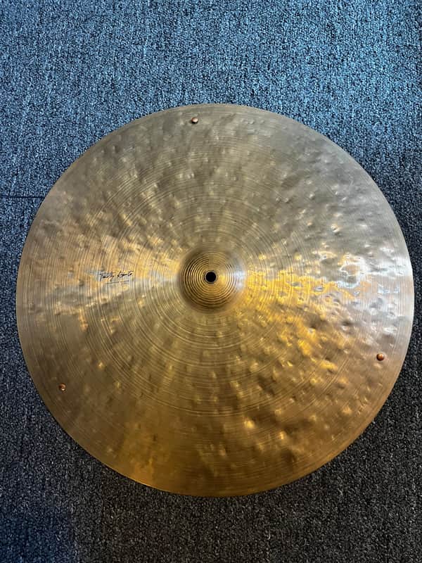 Used Timothy Roberts Half Flat 20" Ride 1845g w/ video demo of actual cymbal for sale image 1