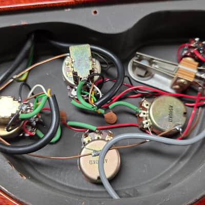 1979 Gibson Les Paul THE PAUL DELUXE ex Nigel Thornbory British UK Custom Shop Build for American Vintage 70s 1970's Firebrand electric guitar image 6