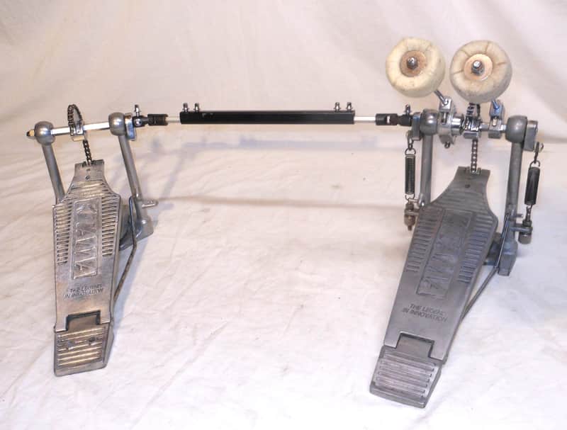Vintage 1995 Tama Model HP20TW Double Bass Drum Pedals w/Rolling Glide Cams image 1