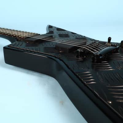 2006 LTD ESP Diamond Plate Black EX-400 BD Electric Guitar image 13