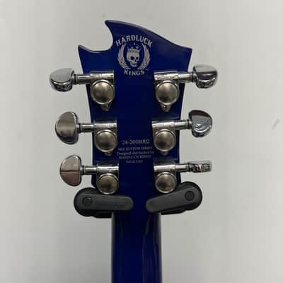 Used Hard Luck Kings Bossman HLK Kustom Series Les Paul Style Single Cut Electric Guitar with Original Case and Strap image 15