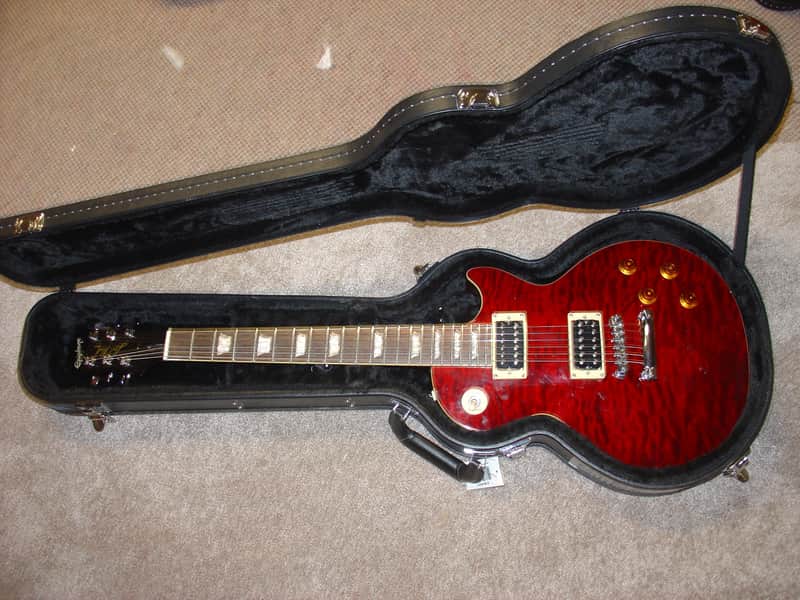 Epiphone Les Paul Quilted With Case ! image 1