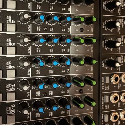 Mackie 1402VLZ4 14-Channel Mic / Line Mixer 2014 - Present - Black image 2