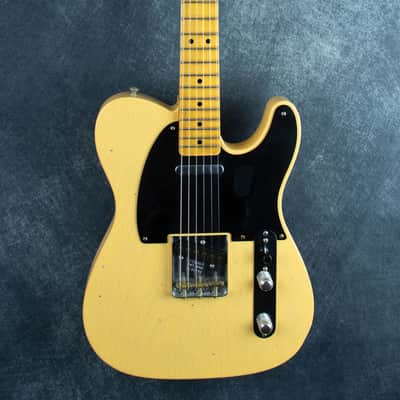 Fender Custom Shop 50 Double Esquire Journeyman Relic Nocaster Blonde ~ Secondhand image 1