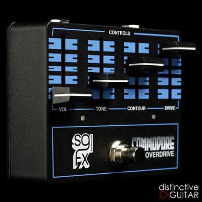 SolidGoldFX Commodore Overdrive - Black / Blue image 2