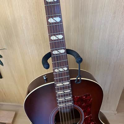 Norman ST30 MJ Havana Burst Element Mini Jumbo Acoustic Electric Guitar w/Bag image 7