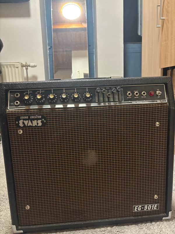 Evans EG-901E 1960-1980 - Black image 1