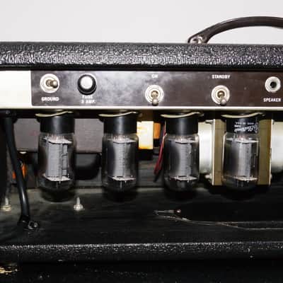 1962 FENDER SHOWMAN 6G14-A 100-Watt 1x12" Brown Face-Piggyback Guitar Amp image 9
