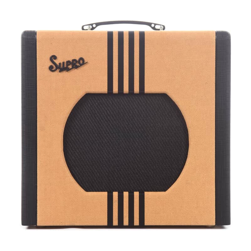 Supro Delta King 12 15W 1x12" Combo w/Reverb Tweed & Black image 1