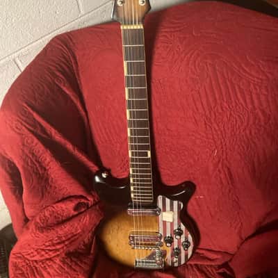 Teisco Del Ray ET-200 Sunburst Two Pickup + Tremolo WITH CASE OHSC Japan 1960s Original Vintage image 25
