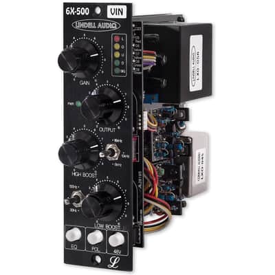 Lindell Audio 6X-500VIN 500-Series Preamp & EQ image 1