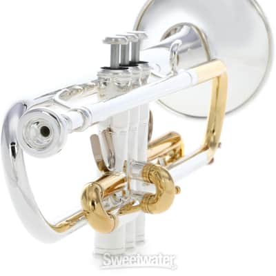 Yamaha YTR-5330MRC Mariachi Bb Trumpet - Lacquer Tuning Slides - Silver Plated (YTR5330MRCd1) image 3