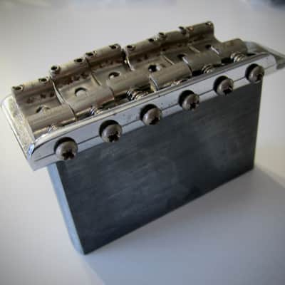 Fender Stratocaster Bridge Vintage Reissue Circa 1990s Chrome image 4