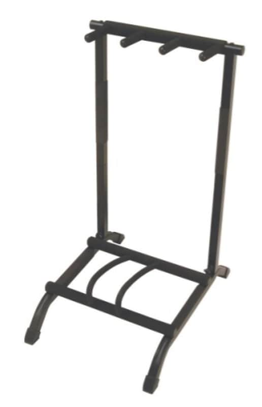On-Stage Stands Three-Space Foldable Multi-Guitar Rack image 1