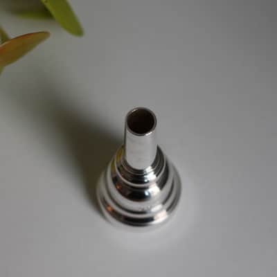 Bob Reeves Brass Arc 4G Trombone Mouthpiece - Silver plated image 4