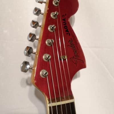 Fender 1966 Jaguar Car Electric Guitar Rare Vintage Model image 2